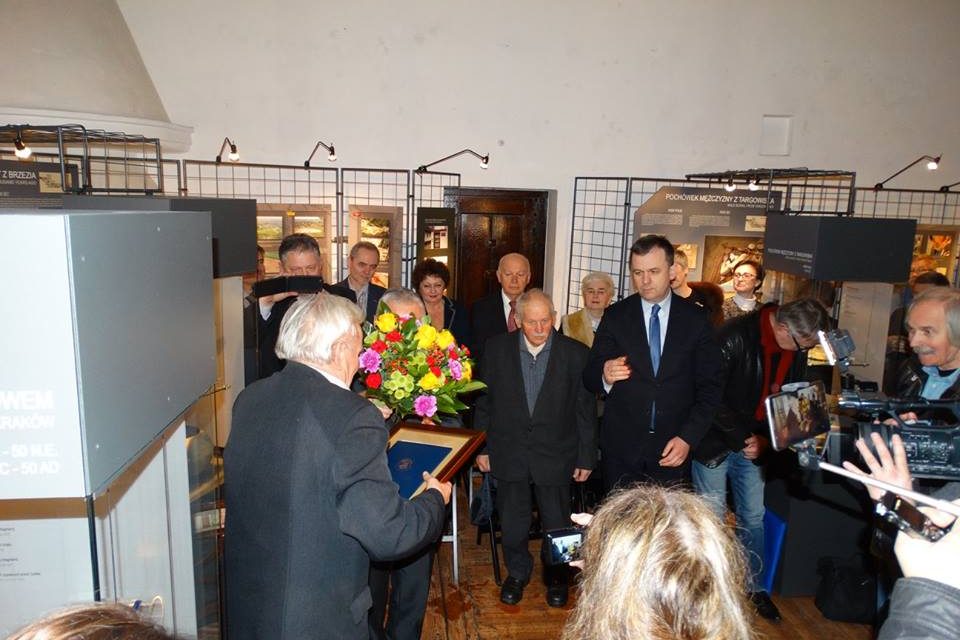 Wręczenie dyplomu Honorowego Obywatela Miasta Piotrkowa Trybunalskiego