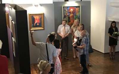 Fotorelacja z wernisażu wystawy „W aureoli”