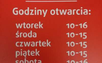 Godziny otwarcia Muzeum