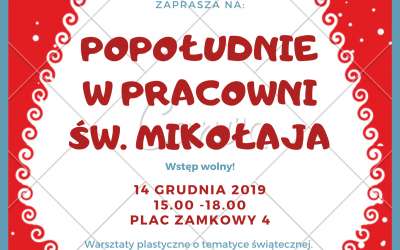 Popołudnie w pracowni Św. Mikołaja