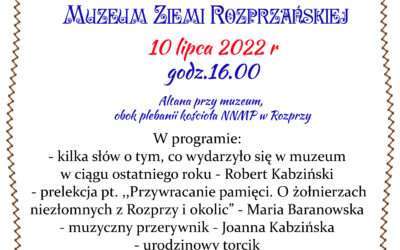 I Urodziny Muzeum Ziemi Rozprzańskiej