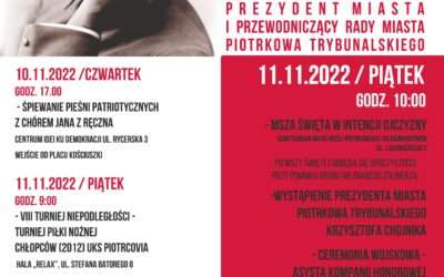 104. rocznicę odzyskania przez Polskę niepodległości