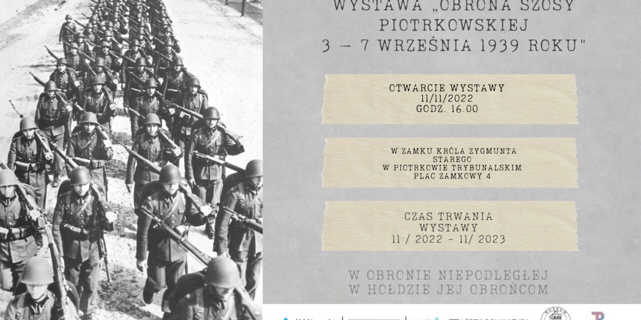 Wystawa pn. „Obrona szosy piotrkowskiej 3-7 września 1939 roku”