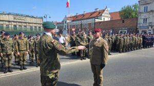 Zdjęcie z uroczystości obchodów rocznicy 3 Maja