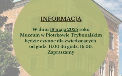 Informacja dla Zwiedzających