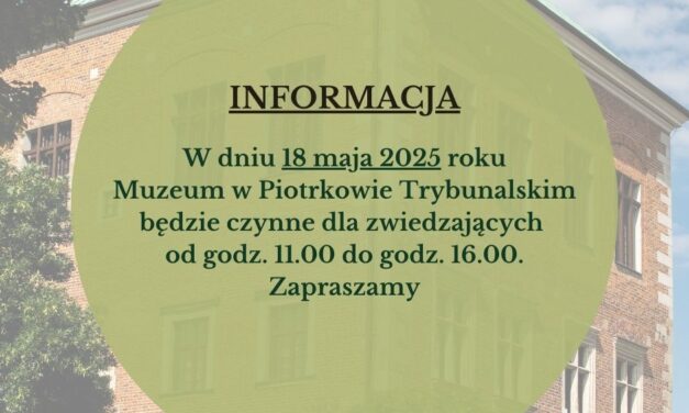 Informacja dla Zwiedzających