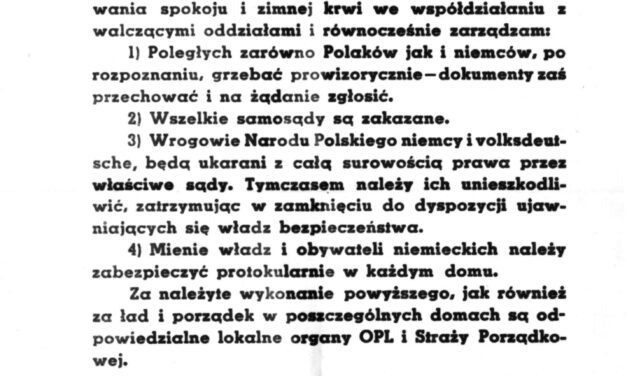 1 sierpnia – Narodowy Dzień Pamięci Powstania Warszawskiego