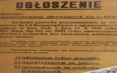 24 marca – Narodowy Dzień Pamięci Polaków ratujących Żydów pod okupacją niemiecką.