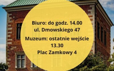 Zmiana godzin pracy Muzeum